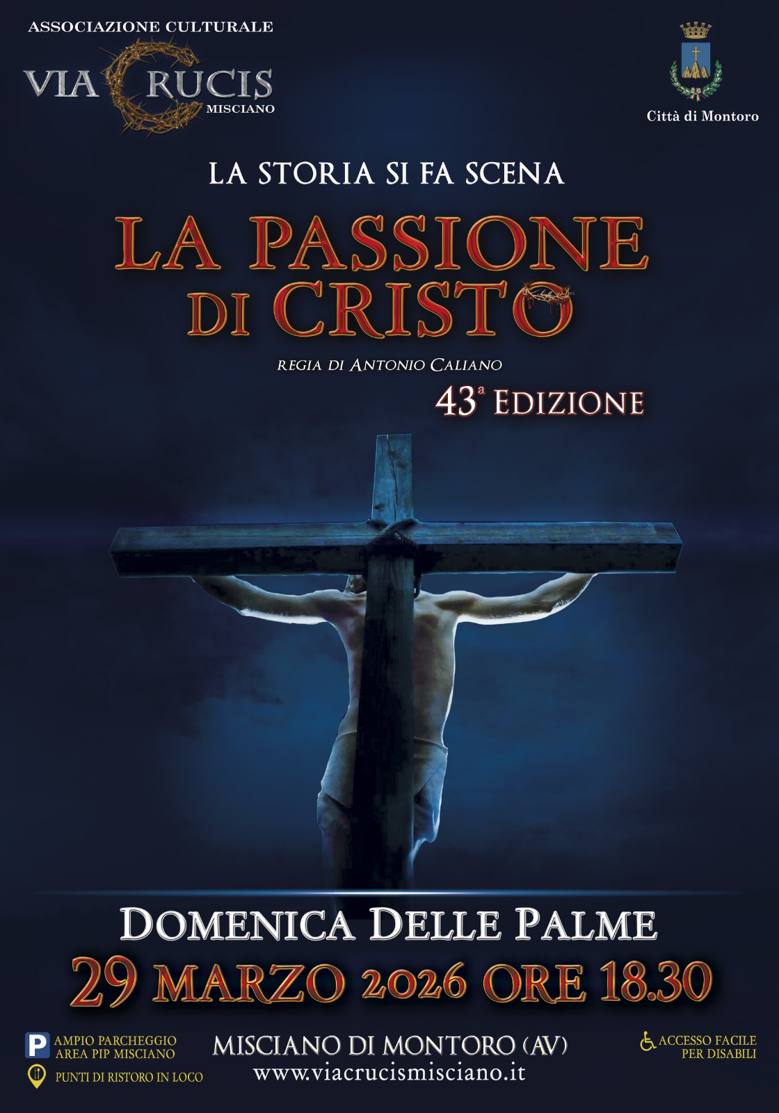Locandina Via Crucis Vivente Misciano